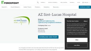 AZ Sint-Lucas Hospital | Forcepoint