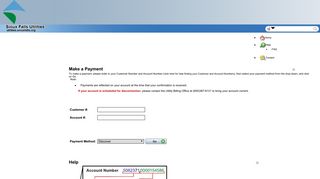 Online Payments - Sioux Falls Utilities - City of Sioux Falls