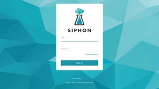 Login | Siphon - Siphon Cloud