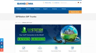 SIPStation FreePBX SIP Trunking | Backed by Sangoma