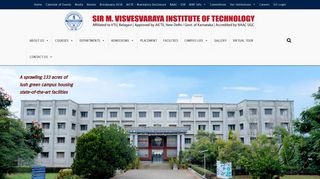 Sir MVIT | Sir M Visvesvaraya Institute of Technology | Top Best ...