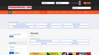 Novels - Teluguebooks.org