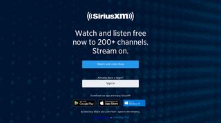 SiriusXM Streaming: Music, Sports, News, & Talk Radio
