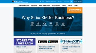 Welcome to SiriusXM for Business from PlayNetwork