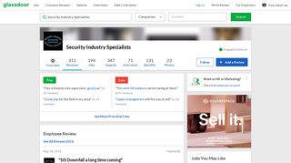 Security Industry Specialists - SIS Downfall a long time coming ...