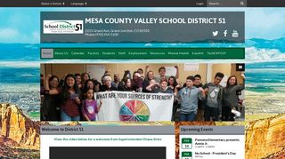 Mesa County Valley School District 51: Home