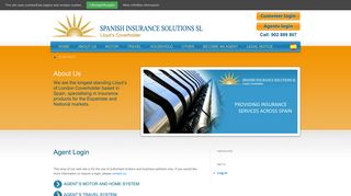 Agent Login | SisNew - Spanish Insurance Solutions