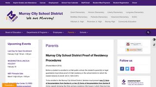 Parents – Murray City School District - Murray School District