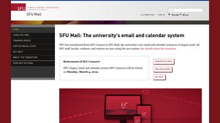 Signing in - SFU Connect - Simon Fraser University