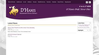 D'Hanis Independent School District: Latest News