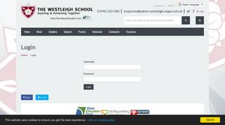 Login | The Westleigh School