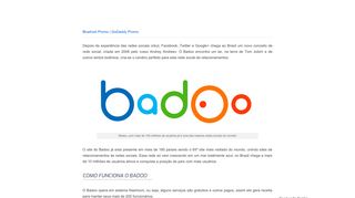 Badoo - Recursos, login e entrar no Badoo!