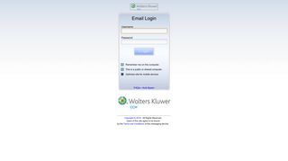 CCH Site Builder Webmail Email