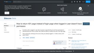 mvc - How to return 401 page instead of login page when logged in ...