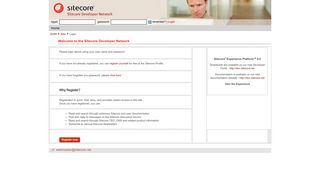 Welcome to the Sitecore Developer Network - SDN
