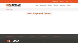 Customer Login | Sitemax