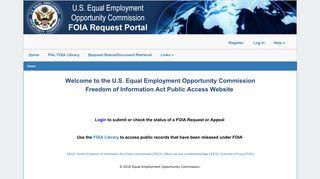 EEOC FOIA Submission Site - PAL