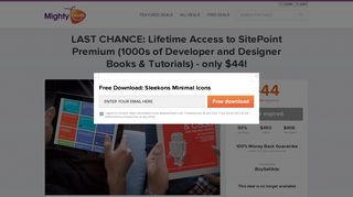 LAST CHANCE: Lifetime Access to SitePoint Premium (1000s of ...