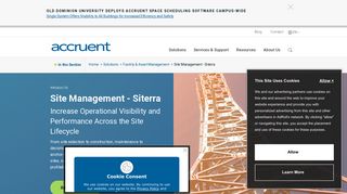Site Management - Siterra - Accruent