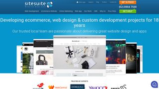 SiteSuite Website Design, Ecommerce & App Development in Sydney