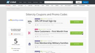 Sittercity Coupons, Promo Codes and Deals | Slickdeals.net