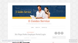 Six Flags Parks Employee Portal Login – E Guides Service