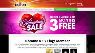 Membership | Six Flags Over Georgia