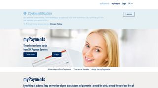 myPayments – SIX Payment Services