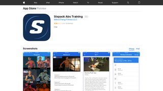 Sixpack Abs Training on the App Store - iTunes - Apple