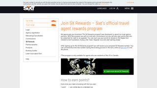 SX Rewards - Sixt