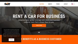 Rent a Car for Business Customers | Sixt Corporate