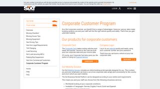 Corporate Customer Program - Sixt