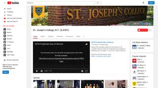 St. Joseph's College, N.Y. (SJCNY) - YouTube
