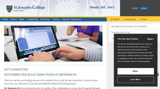 Get Connected | St. Joseph's College New York