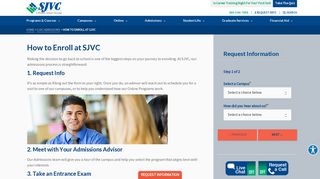 How to Get Accepted and Enroll at San Joaquin Valley College