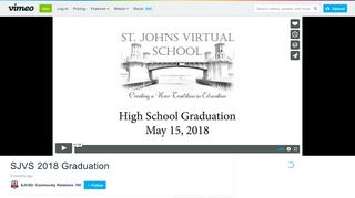 SJVS 2018 Graduation on Vimeo