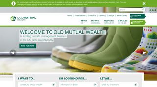 Old Mutual Wealth: A leading provider of investments and pensions