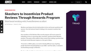 Skechers to Incentivize Product Reviews Through Rewards Program ...