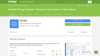 Skedda Pricing, Features, Reviews & Comparison of Alternatives ...