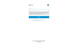 Sign in - Autodesk Accounts