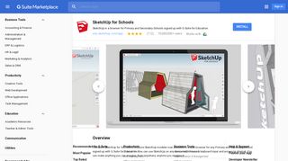 SketchUp for Schools - G Suite Marketplace