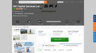 SKI Capital Services Ltd, Karol Bagh - Equity Share in Delhi - Justdial