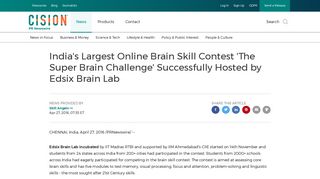 India's Largest Online Brain Skill Contest 'The Super Brain Challenge ...