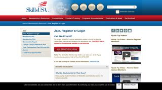 Join, Register or Login - SkillsUSA