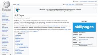 SkillPages - Wikipedia