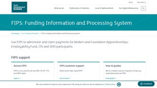 FIPS: Funding Information and Processing System | Skills ...