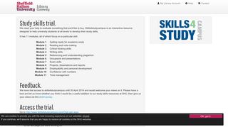 Skills4studycampus trial information - Library Gateway