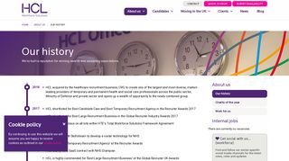 Our History - Health & Social Care Recruiters | HCL Workforce