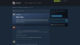 Skin Hub :: Help and Tips - Steam Community