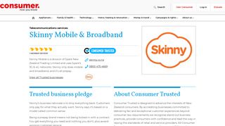 Skinny Mobile & Broadband - Consumer NZ